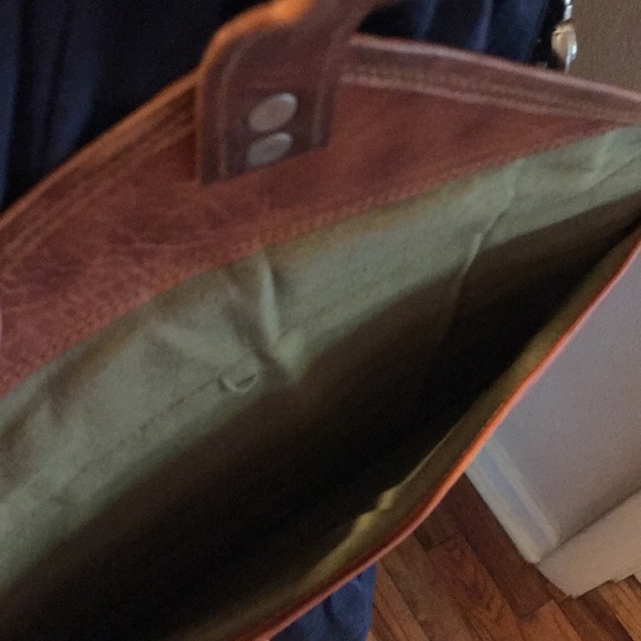 NWT Leather Tablet Tote - Picture 7 of 8